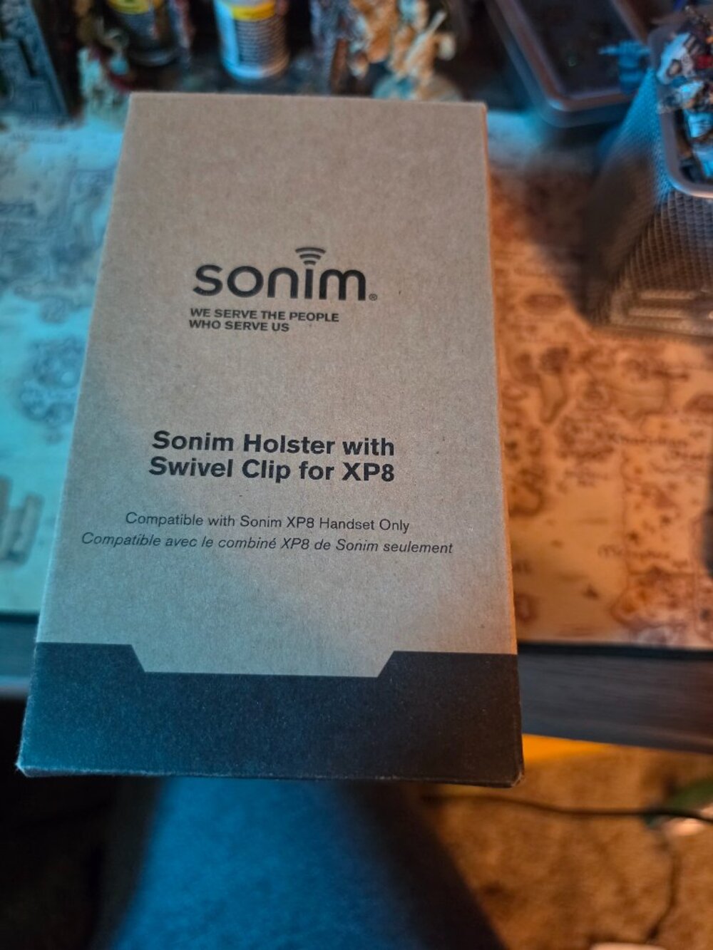 Sonim XP8 Holster and Swivel Clip - NEW